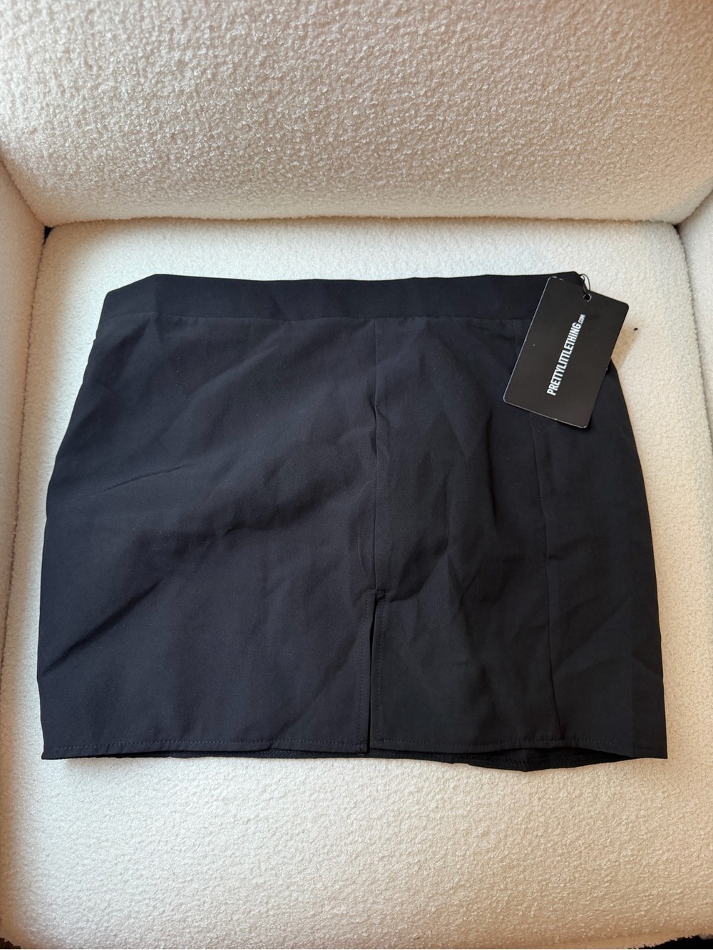 PrettyLittleThing Black Mini Skirt with Tag